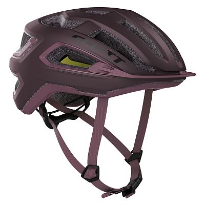 Превью Велошлем взрослый Шлем велосипедный SCOTT Arx Plus Maroon Red/Cassic Pink